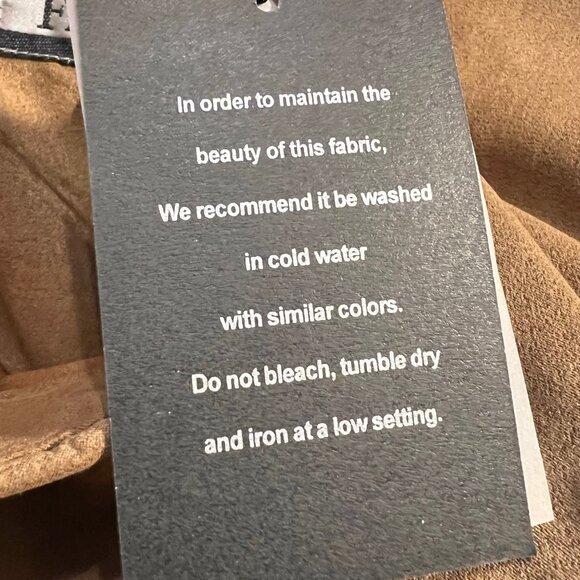 Firethorn Silver-NWT-Men's Long Sleeve X Large Tobacc/Came/Tan Micro Fiber Suede - Picture 15 of 16